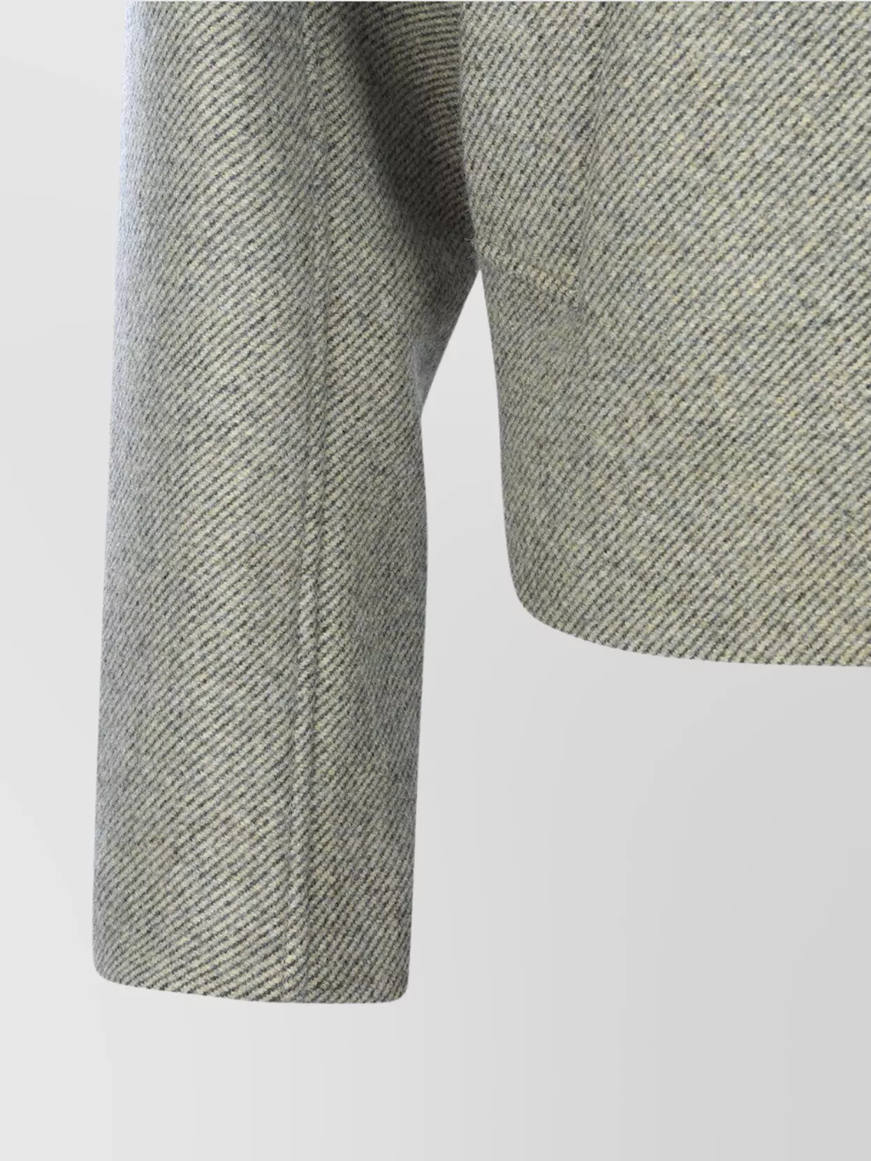 Jil Sander Collared Long Sleeve Textured Fabric Jacket