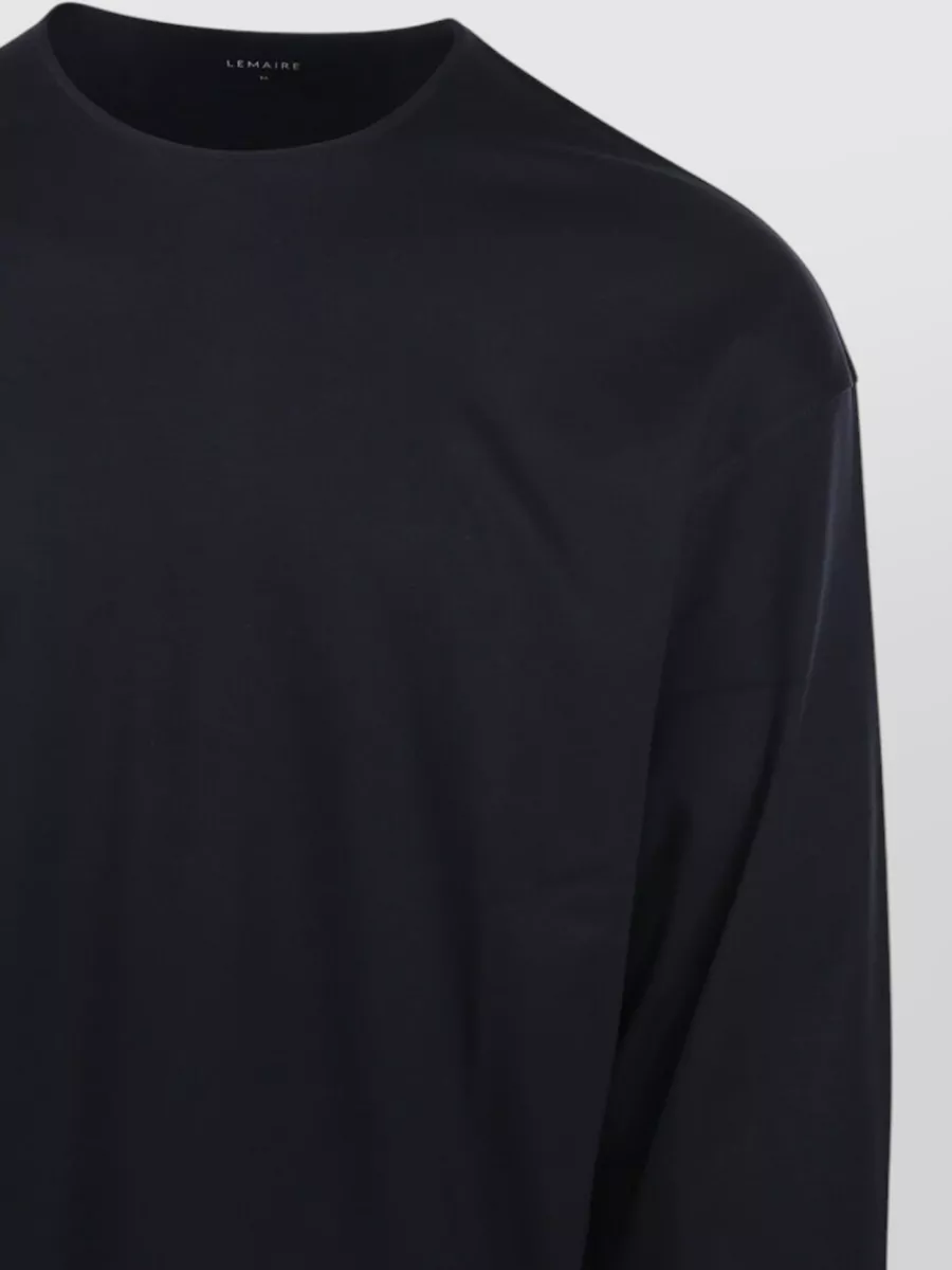 Lemaire Silk Cotton Long-Sleeve T-Shirt