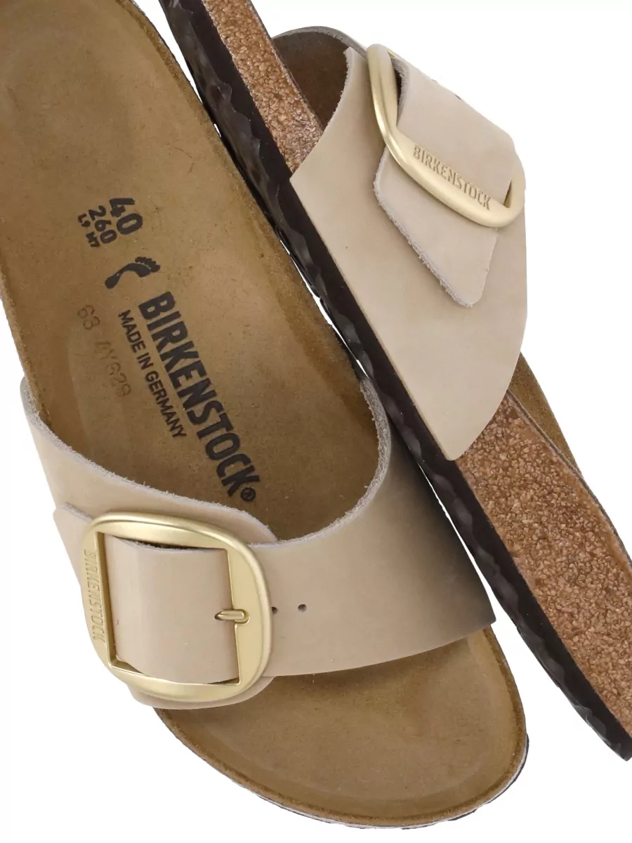 Birkenstock Leather Flat Sandals