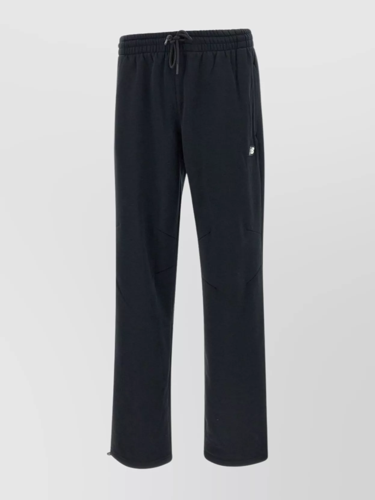 New Balance Cotton Drawstring Jogger Trousers Bottom In Blue