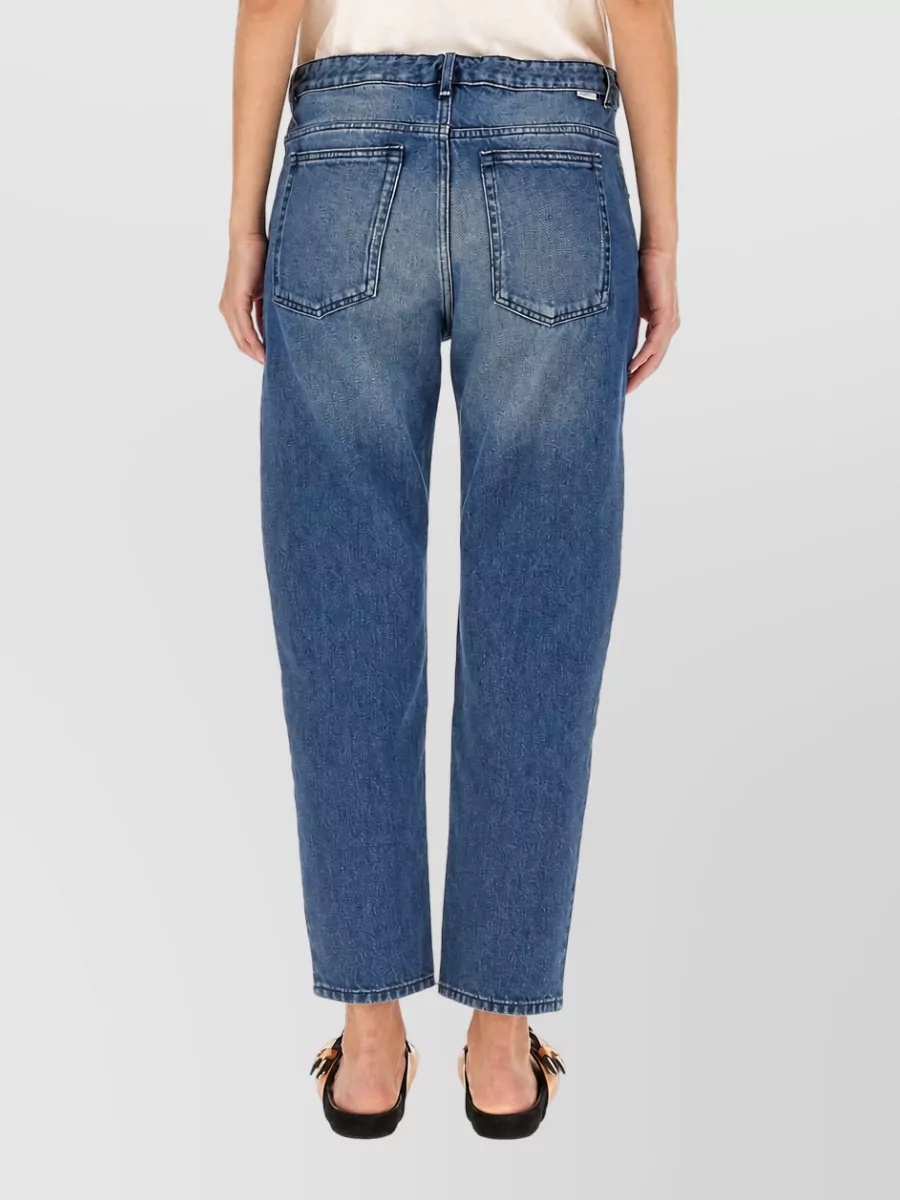 Isabel Marant Etoile Nea High-Rise Straight-Leg Jeans
