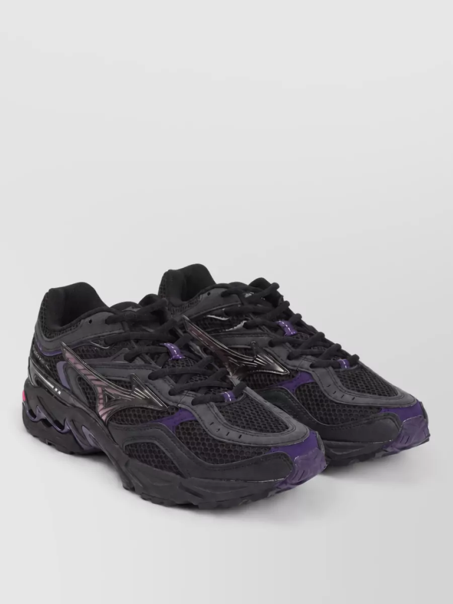 Mizuno textile low-top sneakers