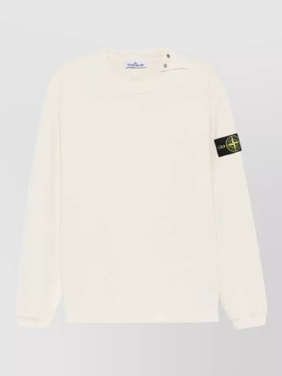 Stone Island cotton crew-neck long-sleeve sweater