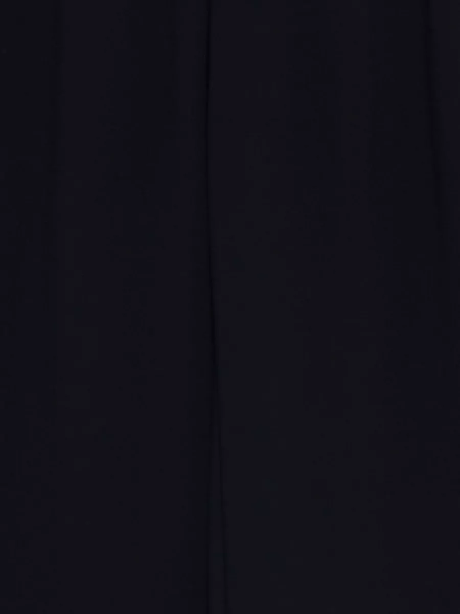 Emporio Armani Elasticated Trousers Wide Leg Pleated Front