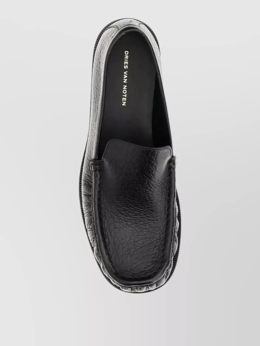 Dries Van Noten Leather Loafers