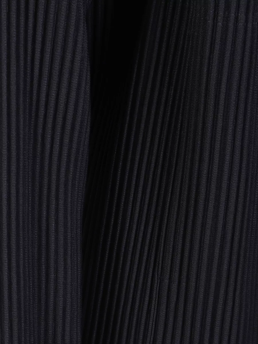 Homme Plisse Issey Miyake Pinstripe Jacket Long Sleeves Notched Lapels