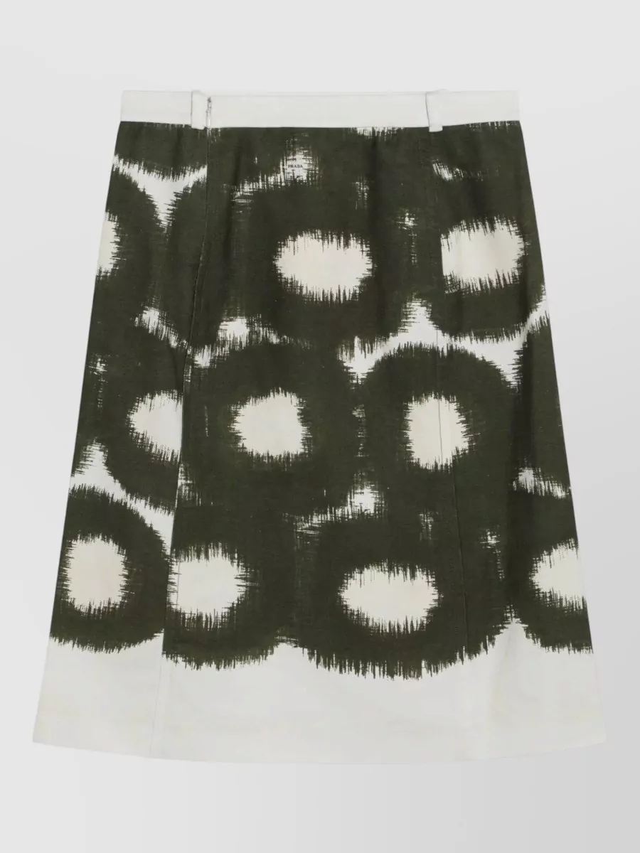 Prada A-line skirt