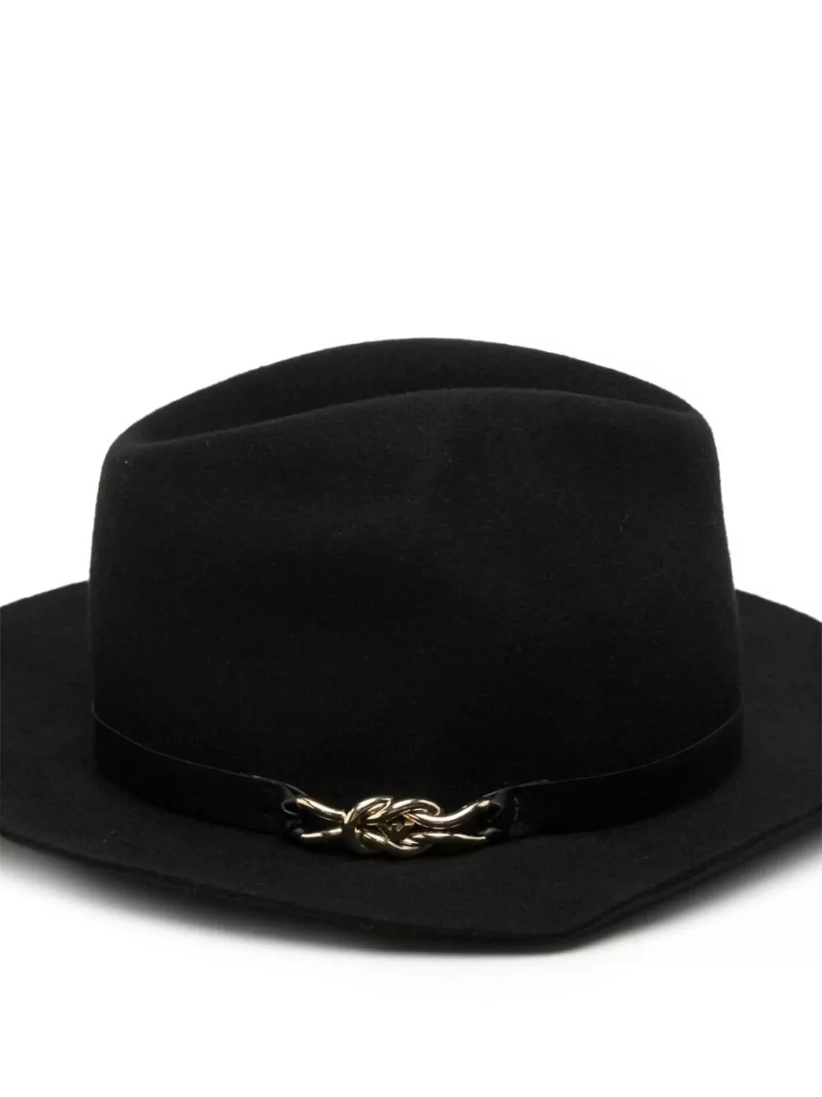 Emporio Armani Wool Fedora Hat