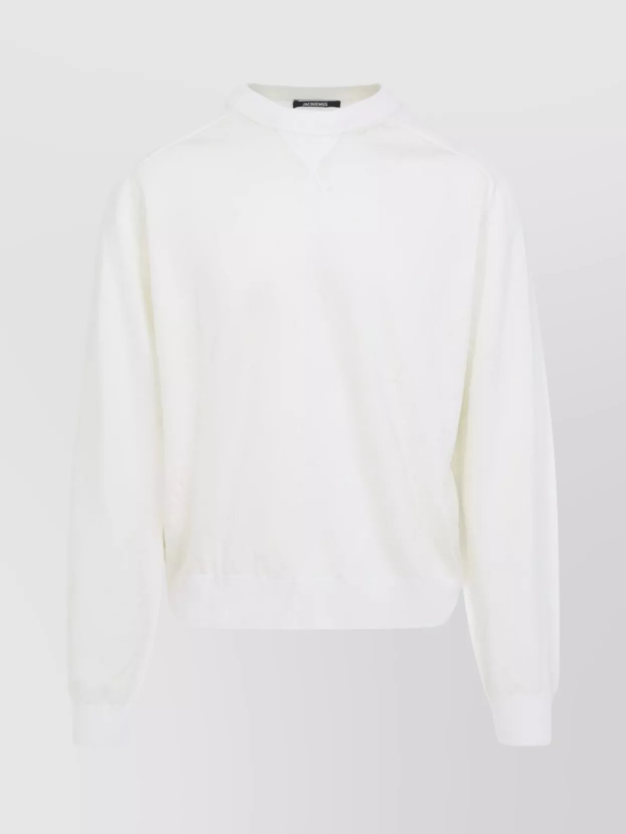 Jacquemus Embroidered Long Sleeve Knit Sweater In Multi