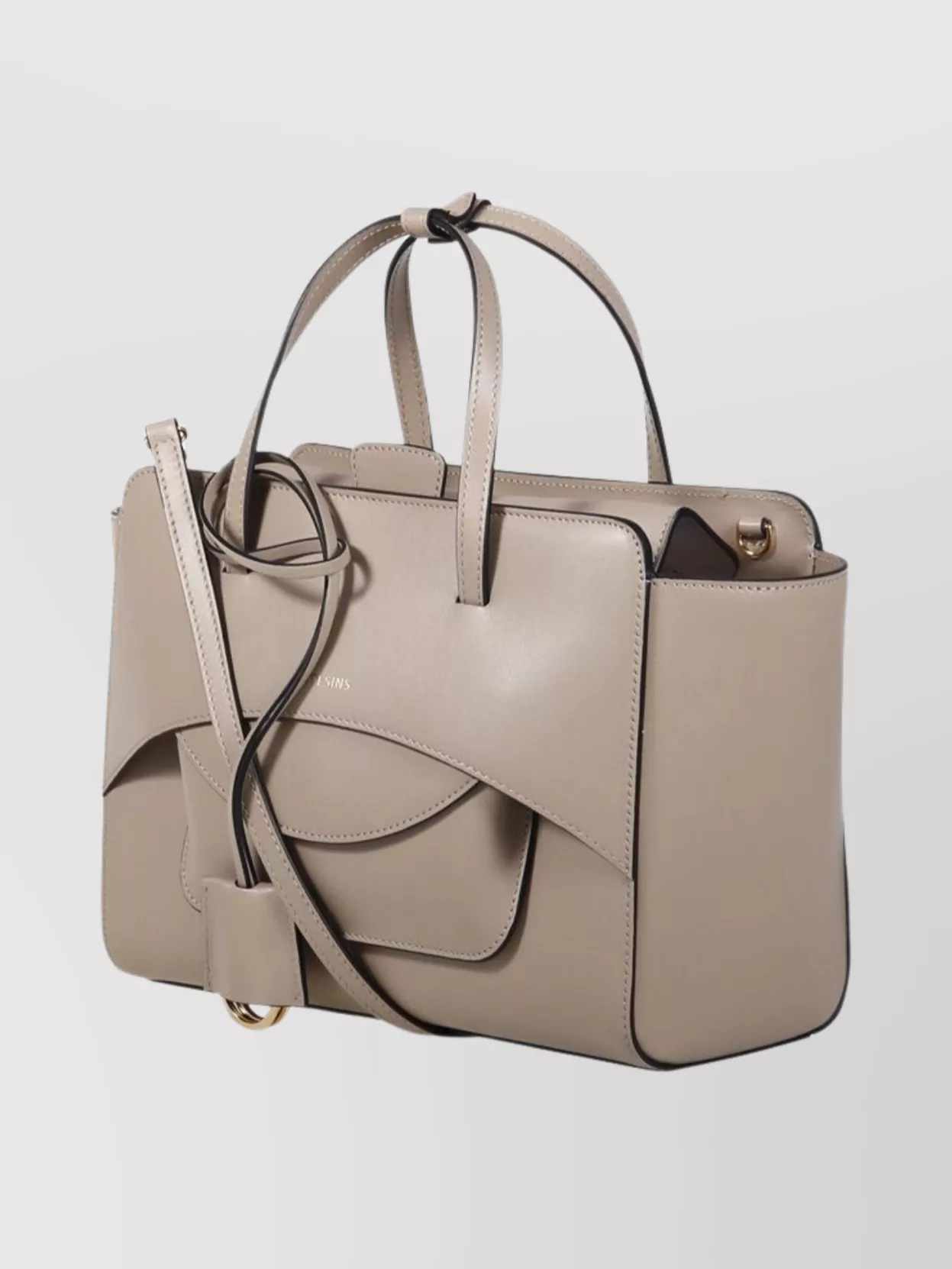 Hidesins Structured Tote Bag Detachable Strap