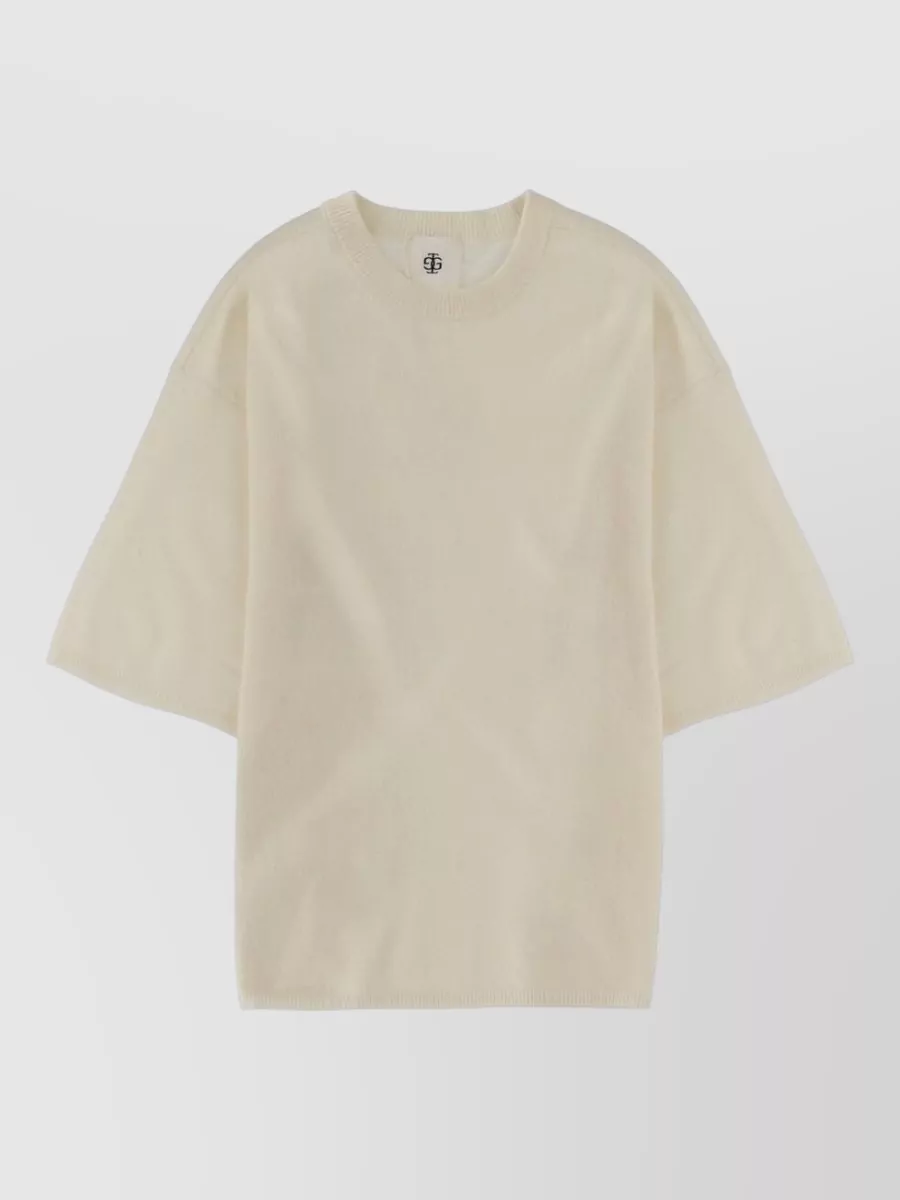 The Garment cashmere-blend oversized knitted top