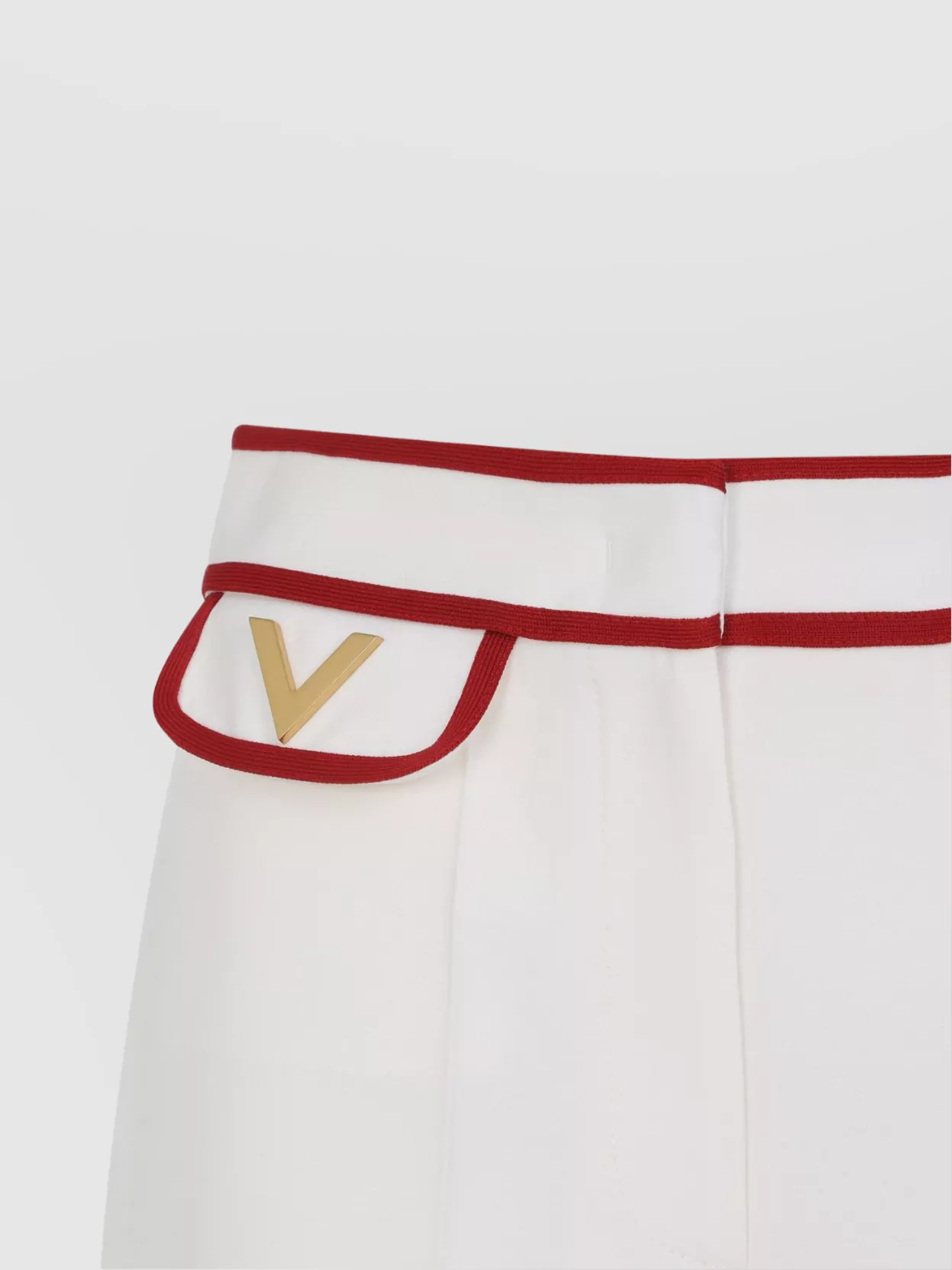 Valentino High Waist Wide Leg Trousers