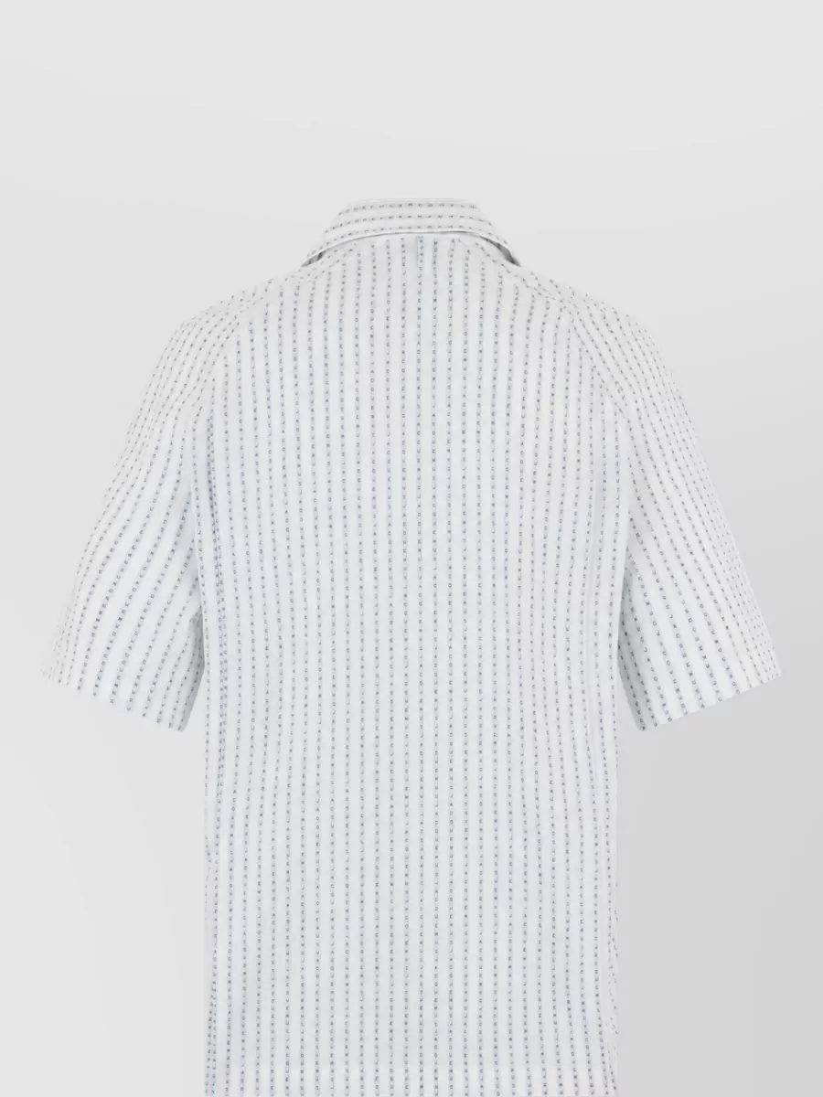 Jacquemus Cotton Printed Short-Sleeve Shirt
