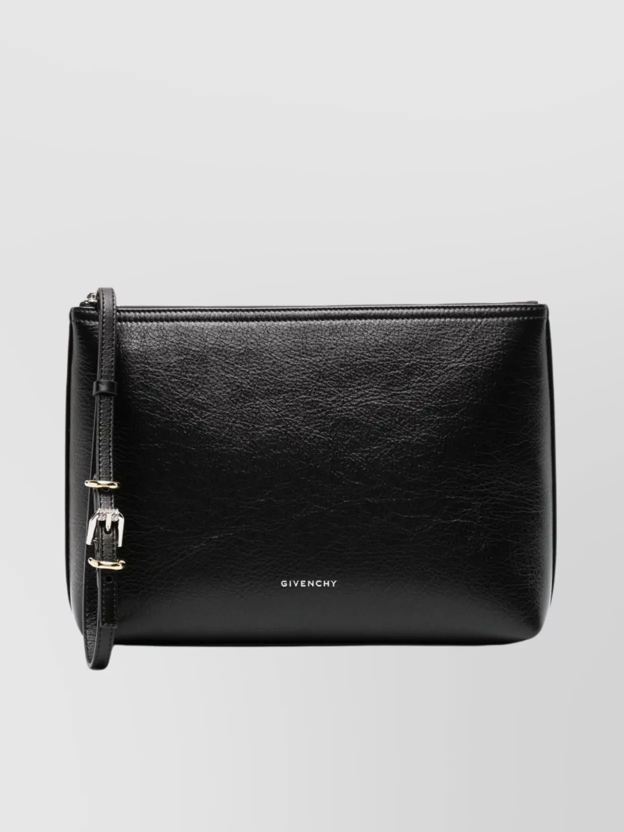 Shop Givenchy Textured Clutch D-ring Strap
