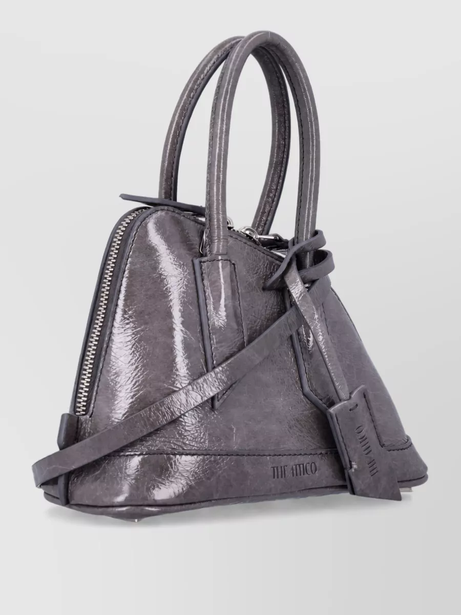 The Attico Mini Leather Shoulder Bag