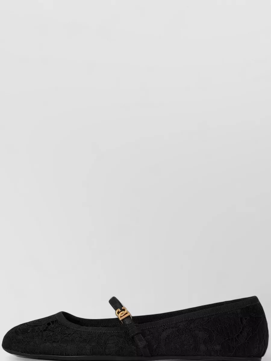 Dolce&Gabbana Lace Ballerina Shoes