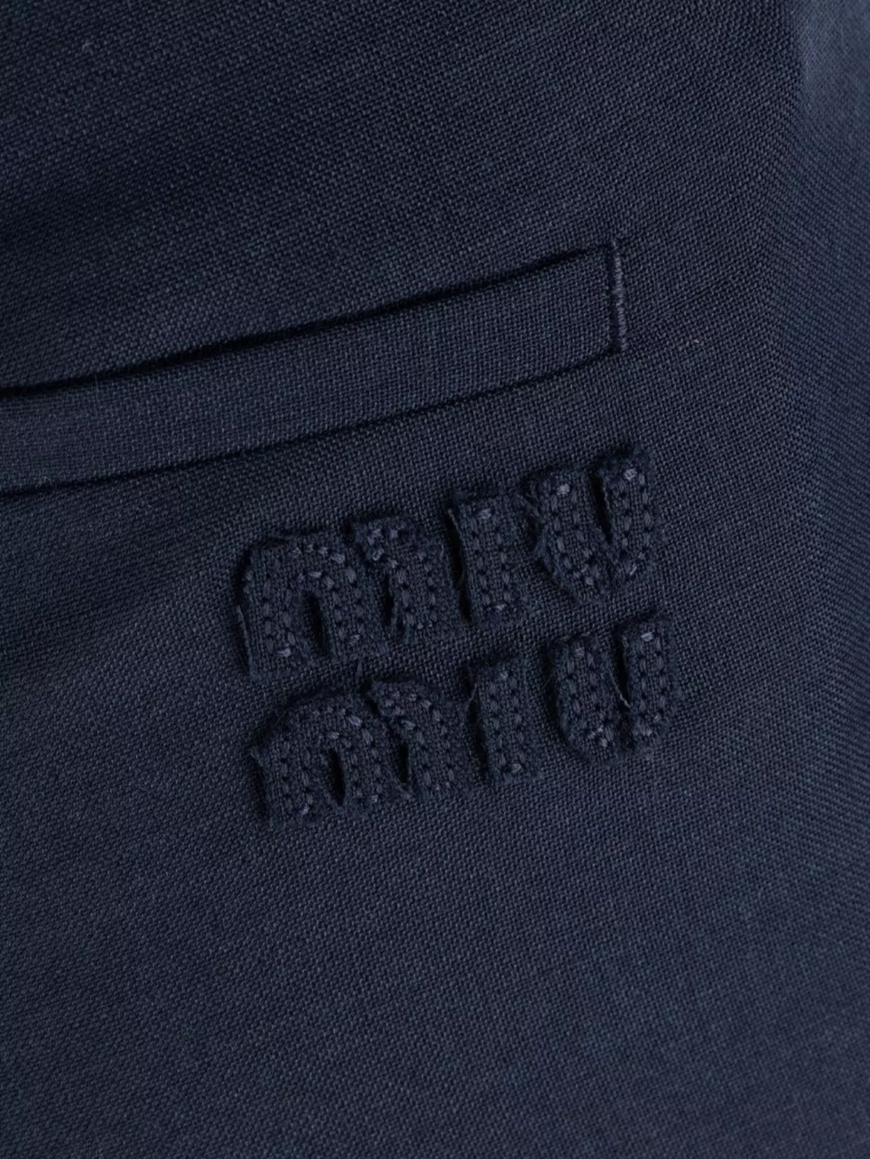 Miu Miu Trousers With Back Pockets And Belt Loops
