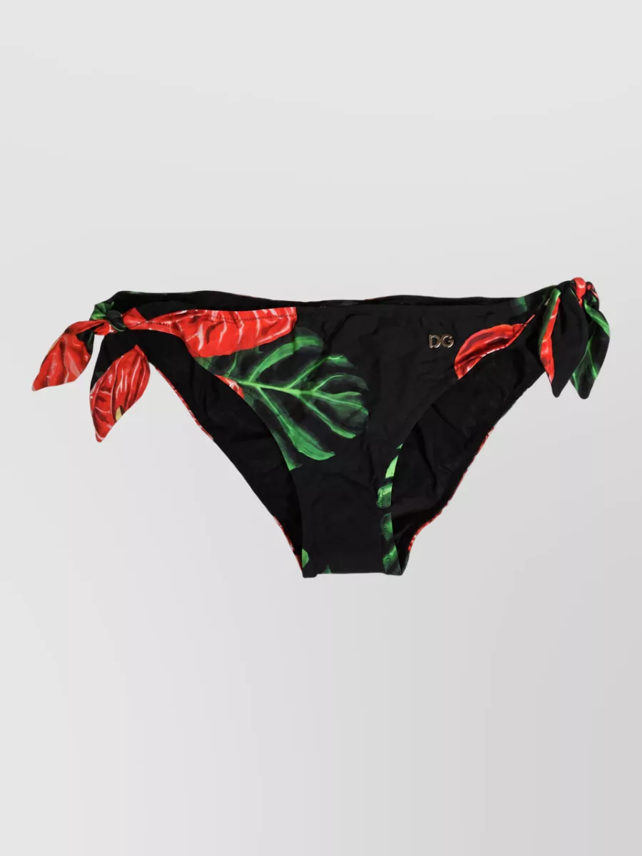Dolce&Gabbana Floral Print Bikini Bottom