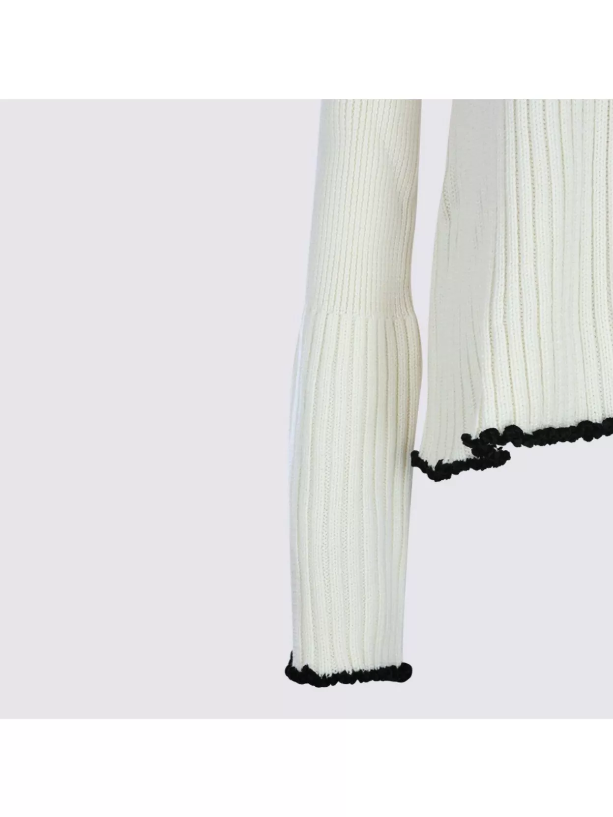 Jil Sander Long Sleeve Turtleneck Contrast Trim