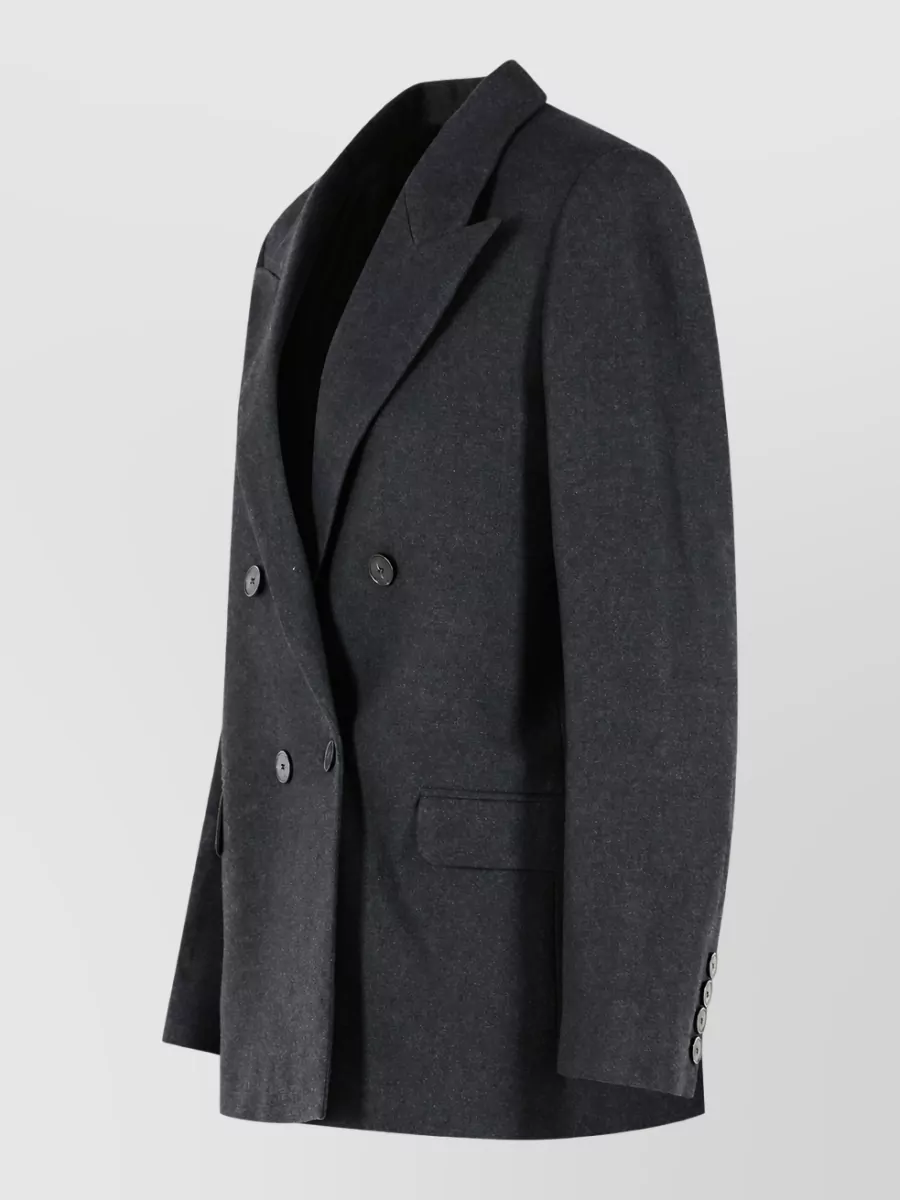 Closed Felted Double-Breasted Blazer Jacket