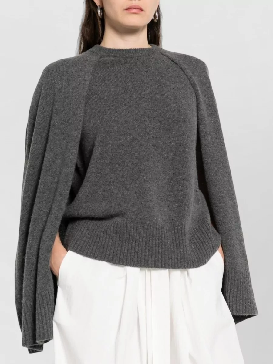 Totême Cashmere Crew Neck Knit Long Sleeve Jumper