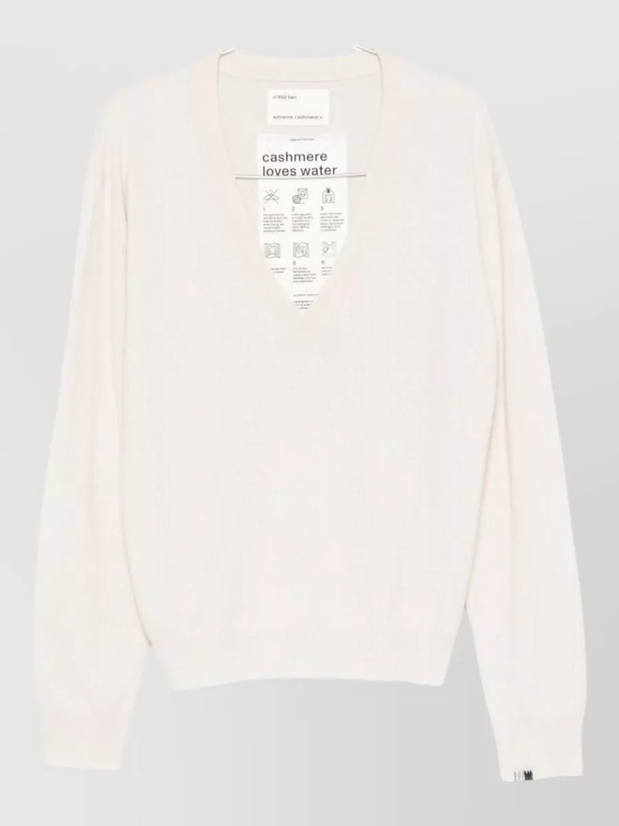 Extreme Cashmere Cashmere v-neck long-sleeve sweater