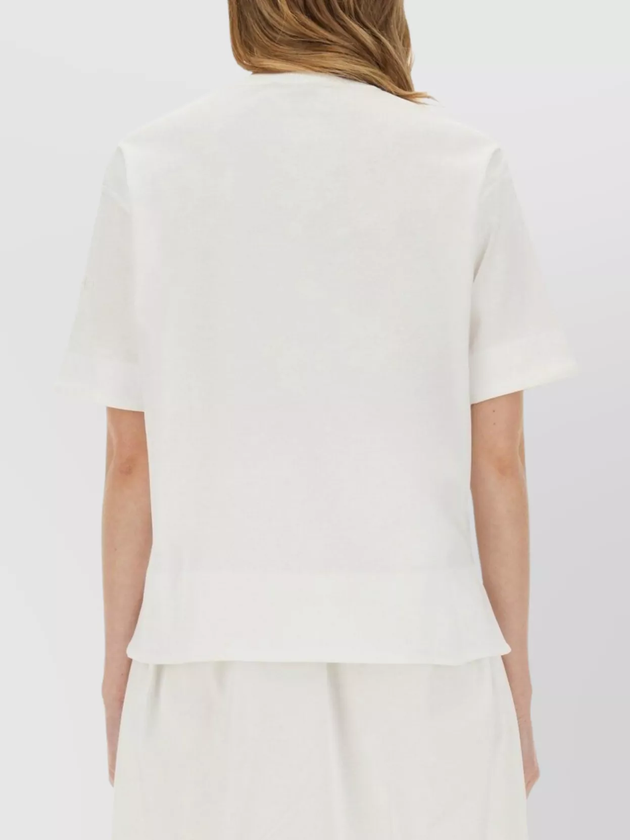 Max Mara Relaxed Fit Short Sleeve Crew Neck T-Shirt