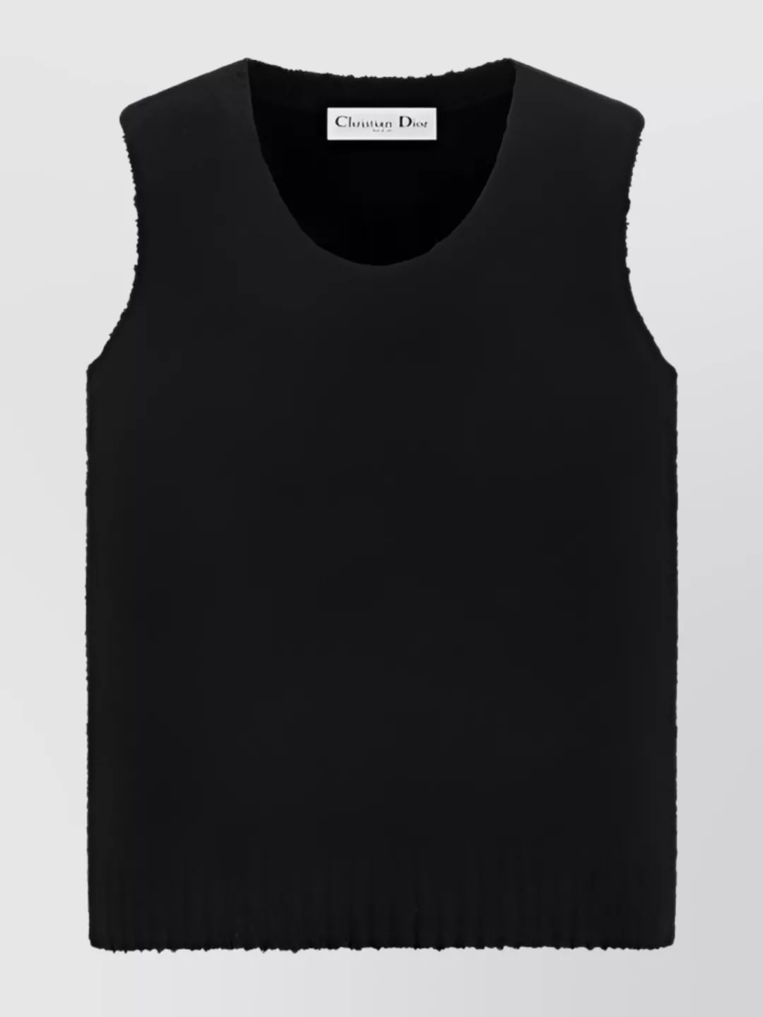 Christian Dior Knitwear Vest Front Pockets