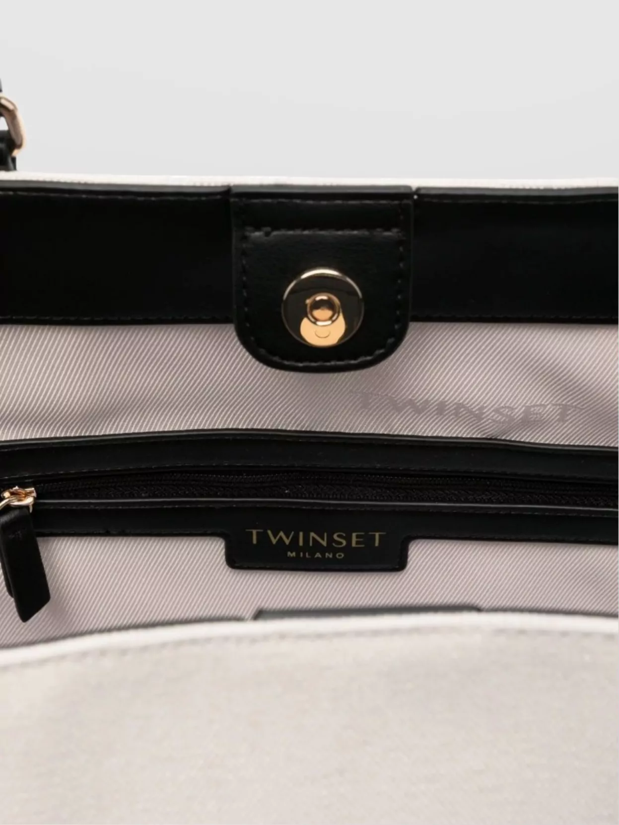 Twin-Set Spacious Tote Bag Dual Handles