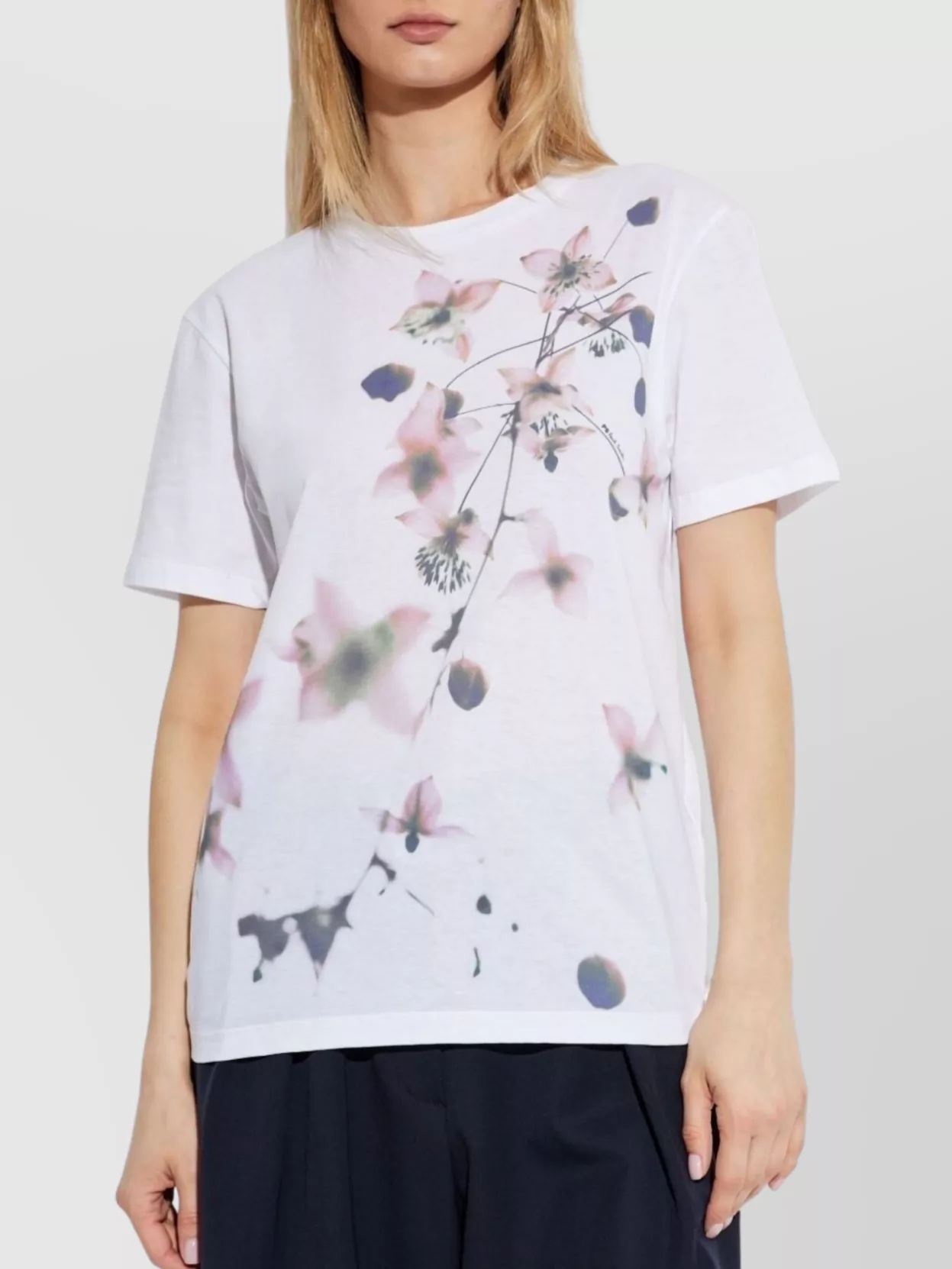 Paul Smith Floral Crew Neck T-Shirt