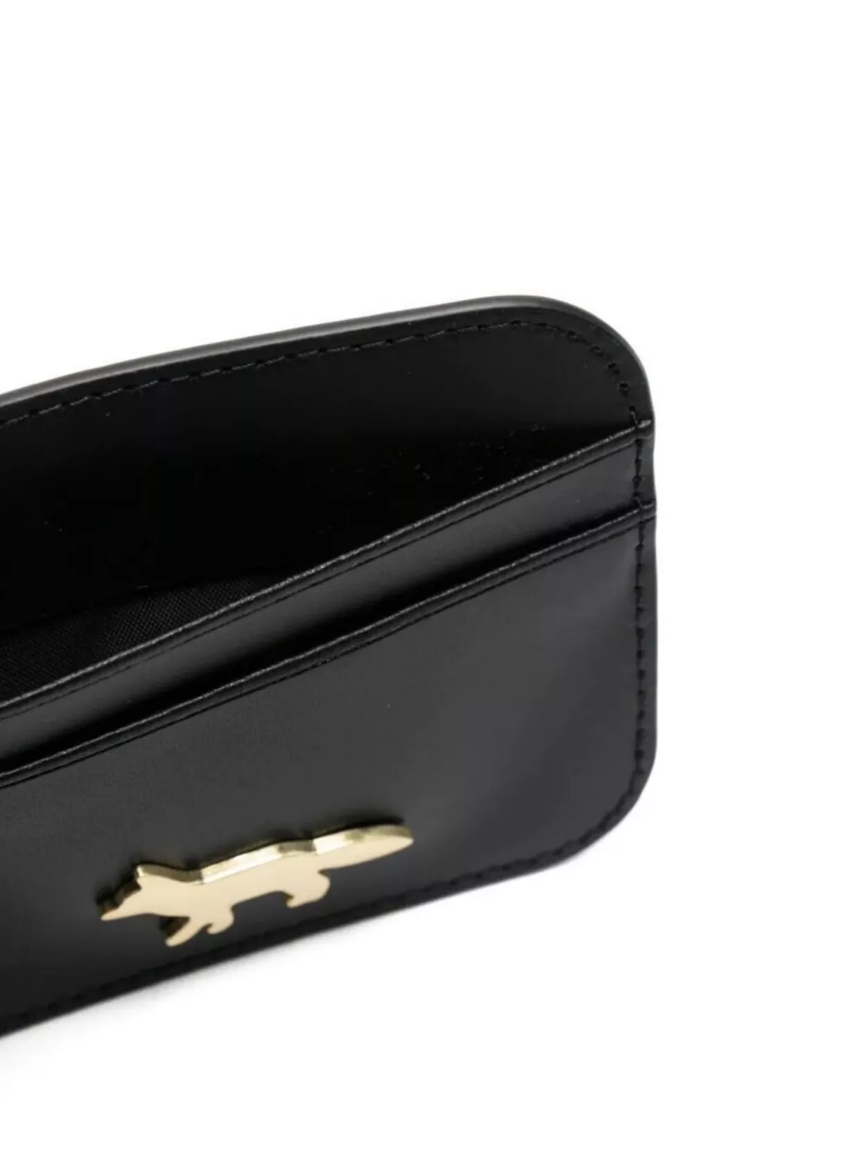 Maison Kitsuné Edie Card Holder Animal Motif