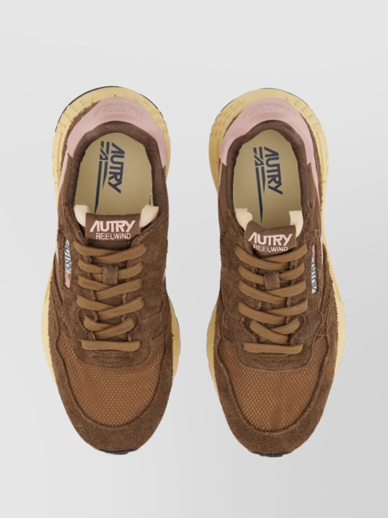 Autry Leather And Suede Low-Top Sneakers