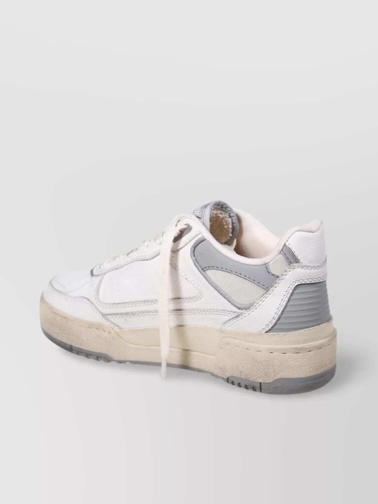 Golden Goose Leather Paneled Low-Top Sneakers