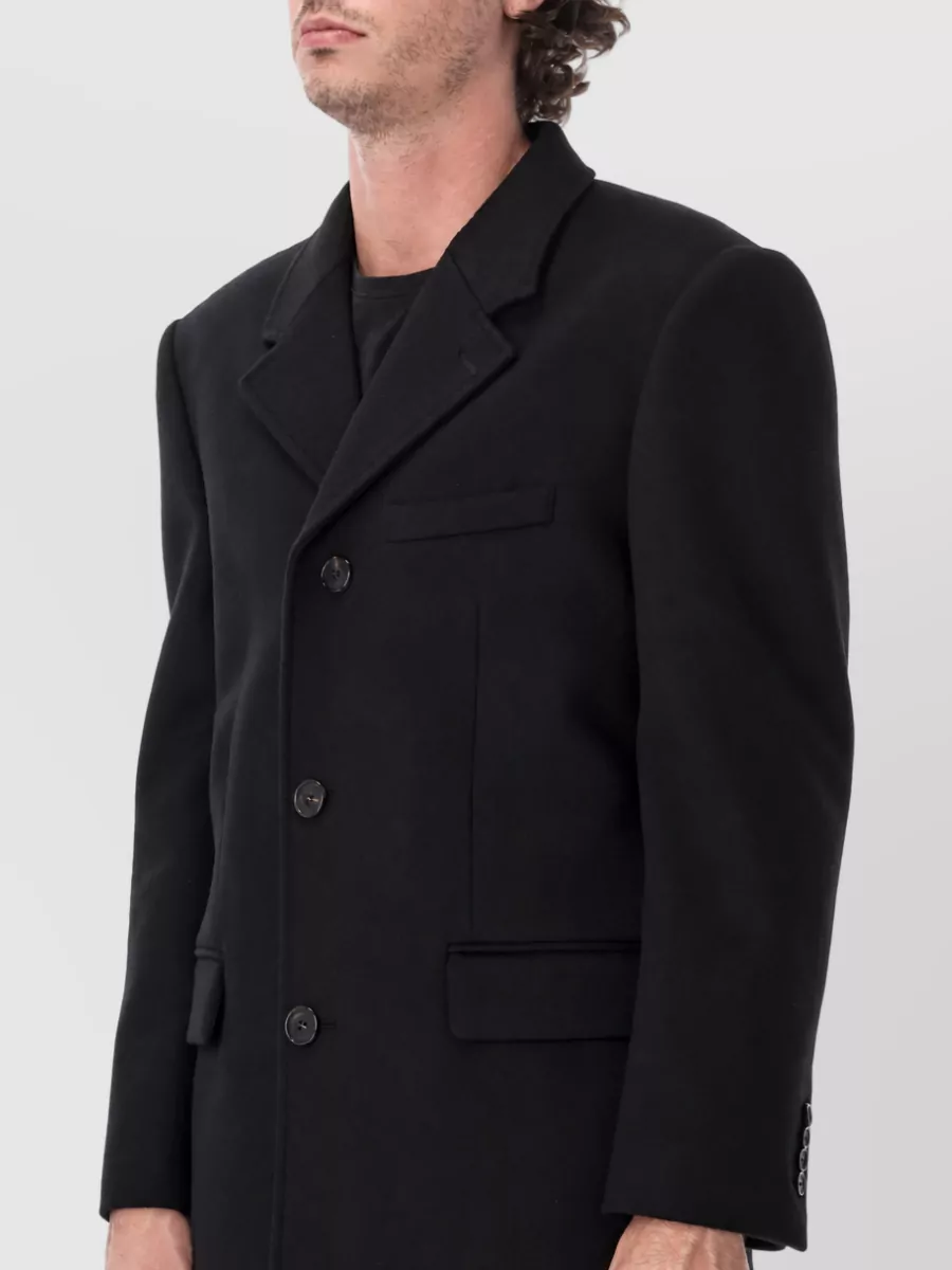 Dunst Cashmere Single Breasted Coat