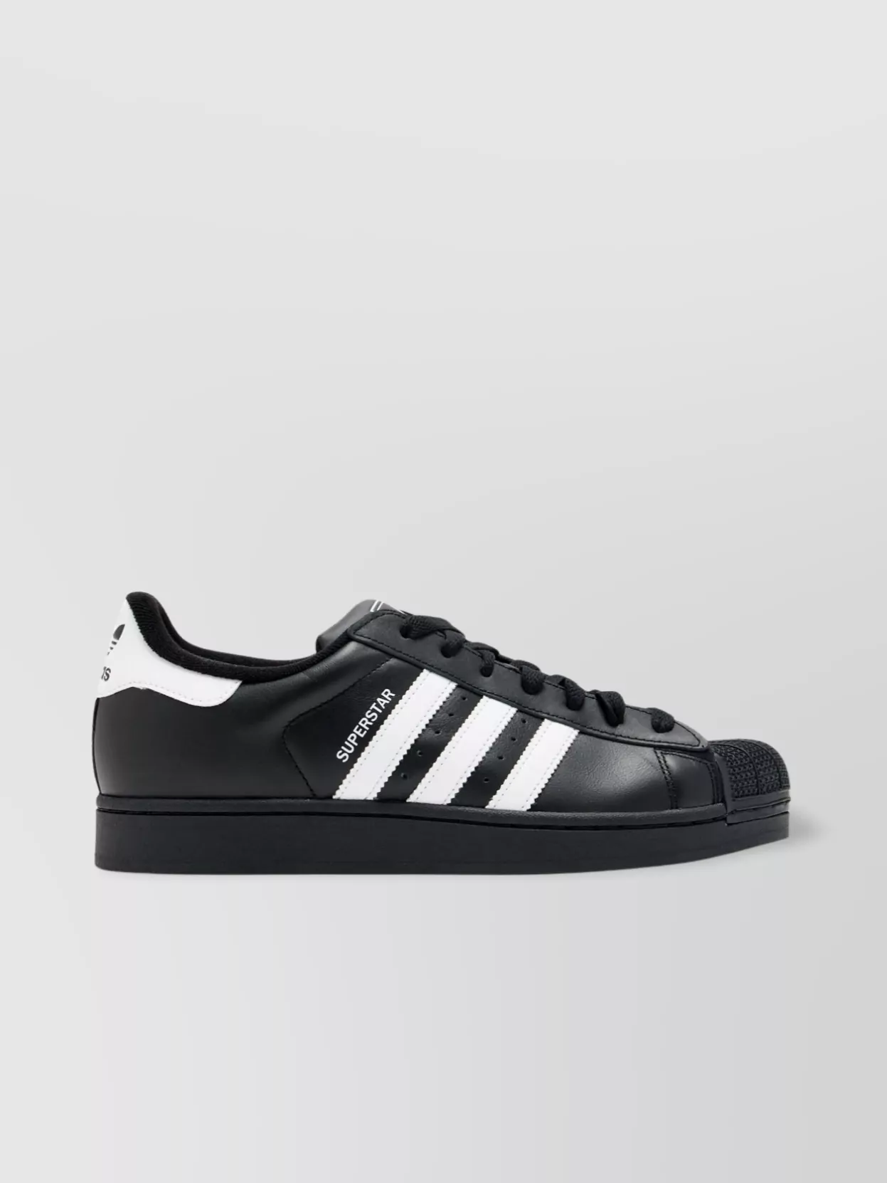 Adidas Originals Mens Adidas Superstar Ii Pony-hair Leather Low-top Trainers In Grey