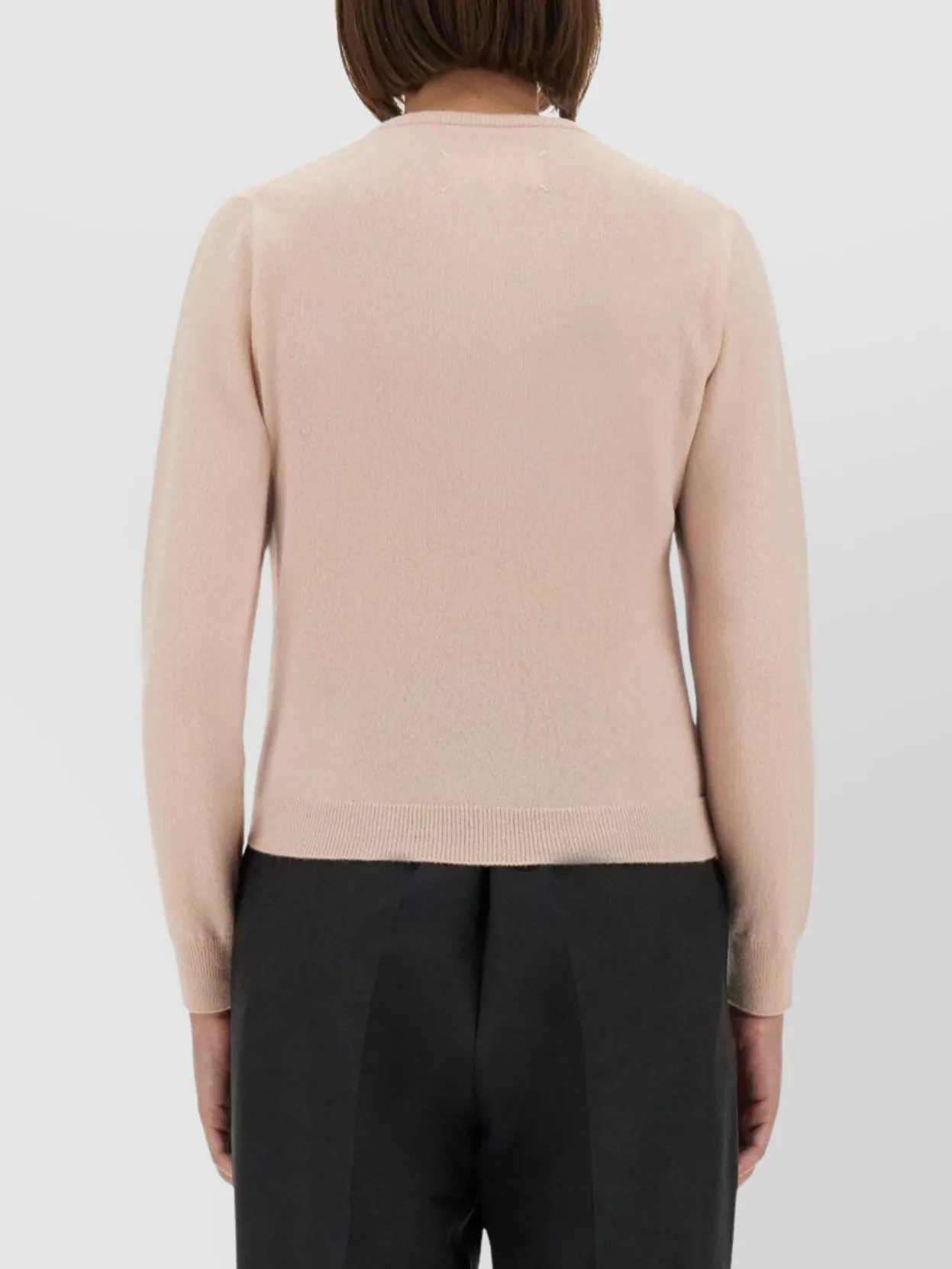 Maison Margiela Knitwear Crew Neck Long Sleeves Ribbed Cuffs