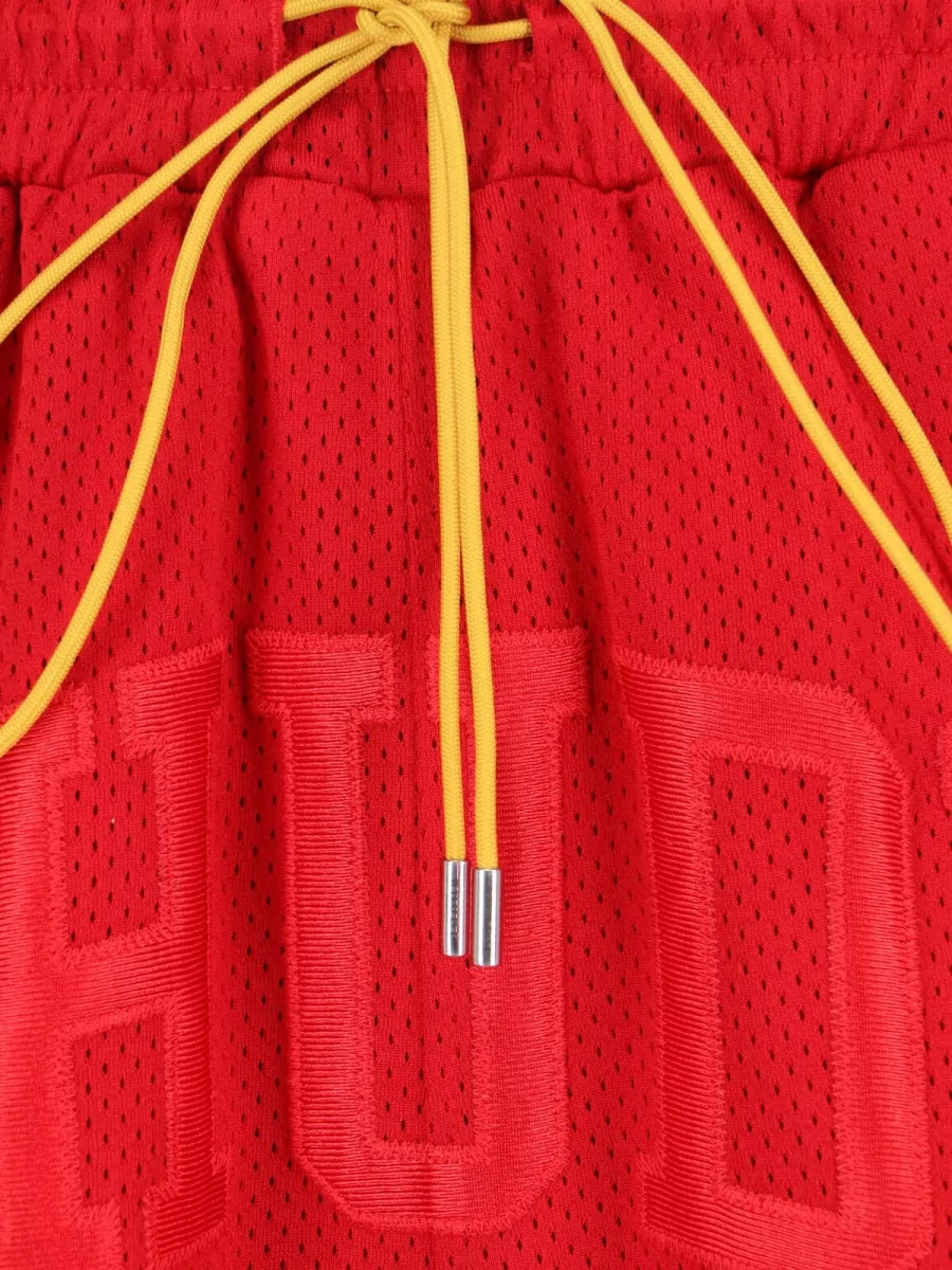 Rhude Mesh Logo Deck Shorts