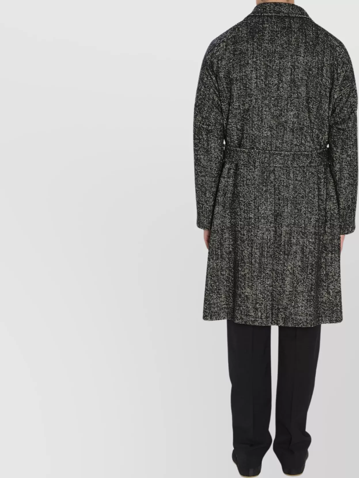 Tagliatore Midi Coat With Central Back Vent In Brown