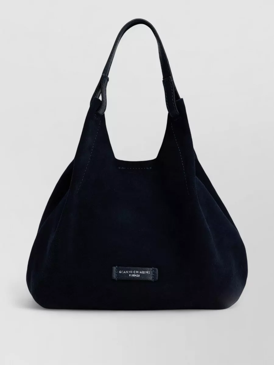 Gianni Chiarini suede shoulder bag