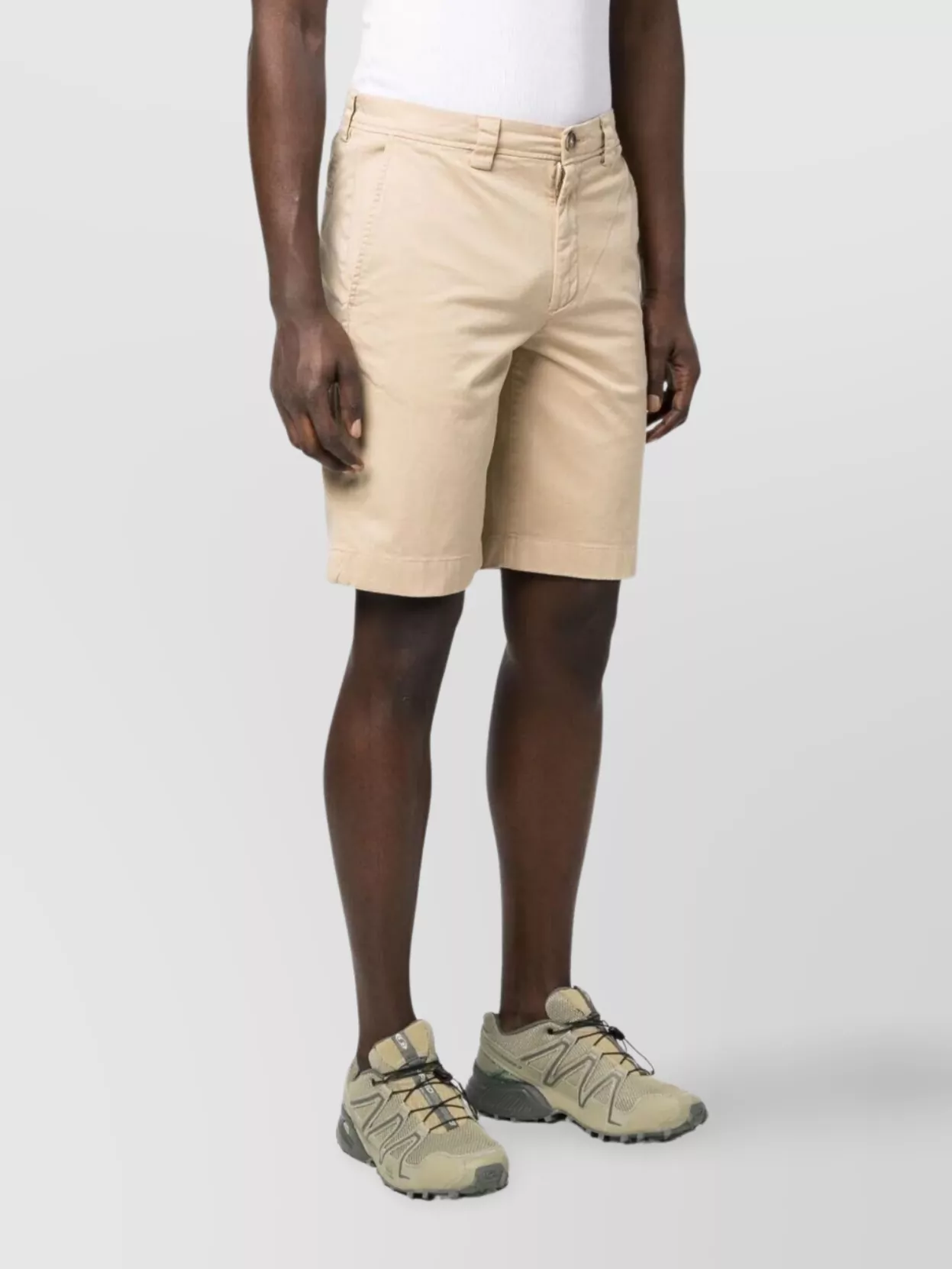 Woolrich Chino Shorts With Back And Side Pockets