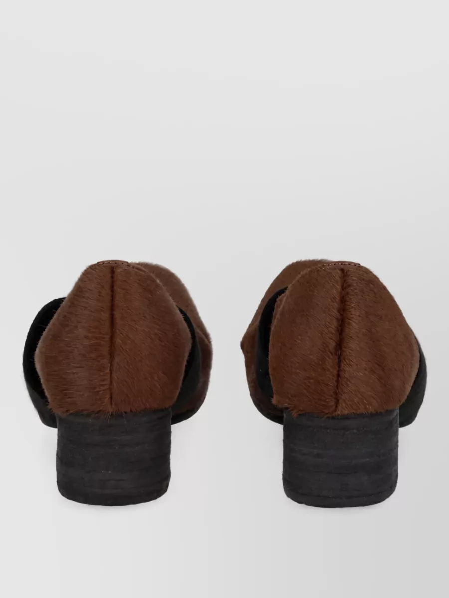 Uma Wang Leather Ballerina Pumps