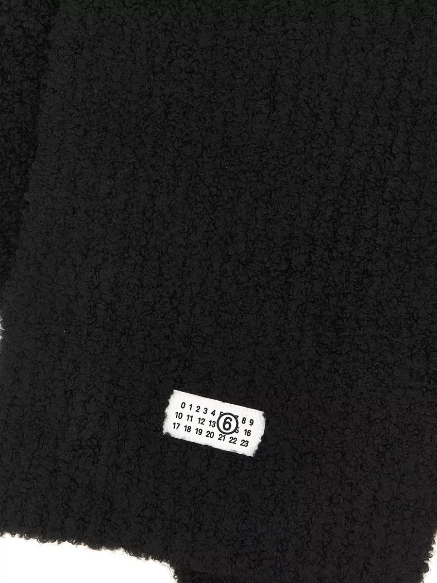 Mm6 Maison Margiela Bouclé Scarf
