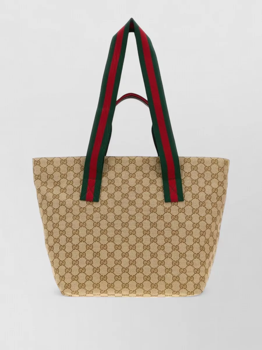 Gucci small gg canvas tote bag