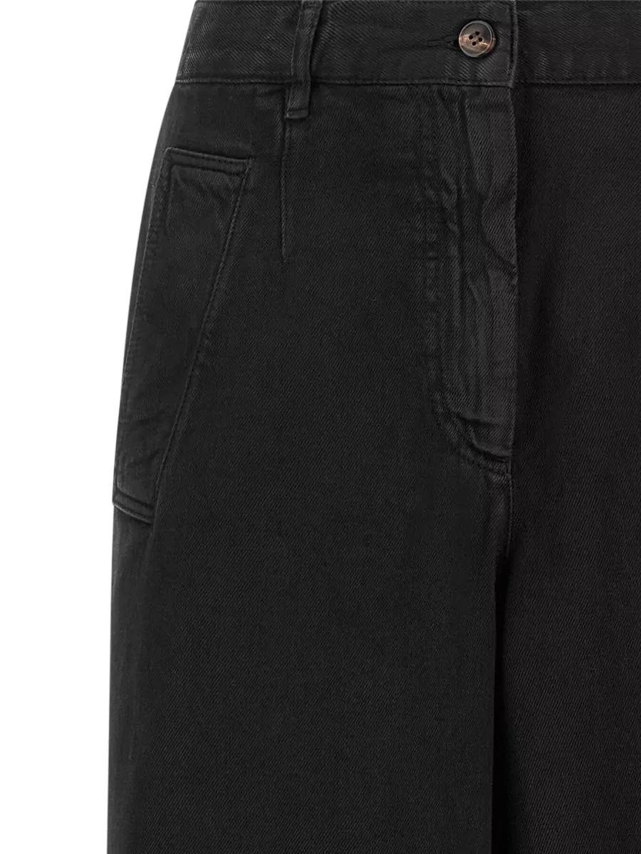Dries Van Noten Pleated Wide-Leg Trousers