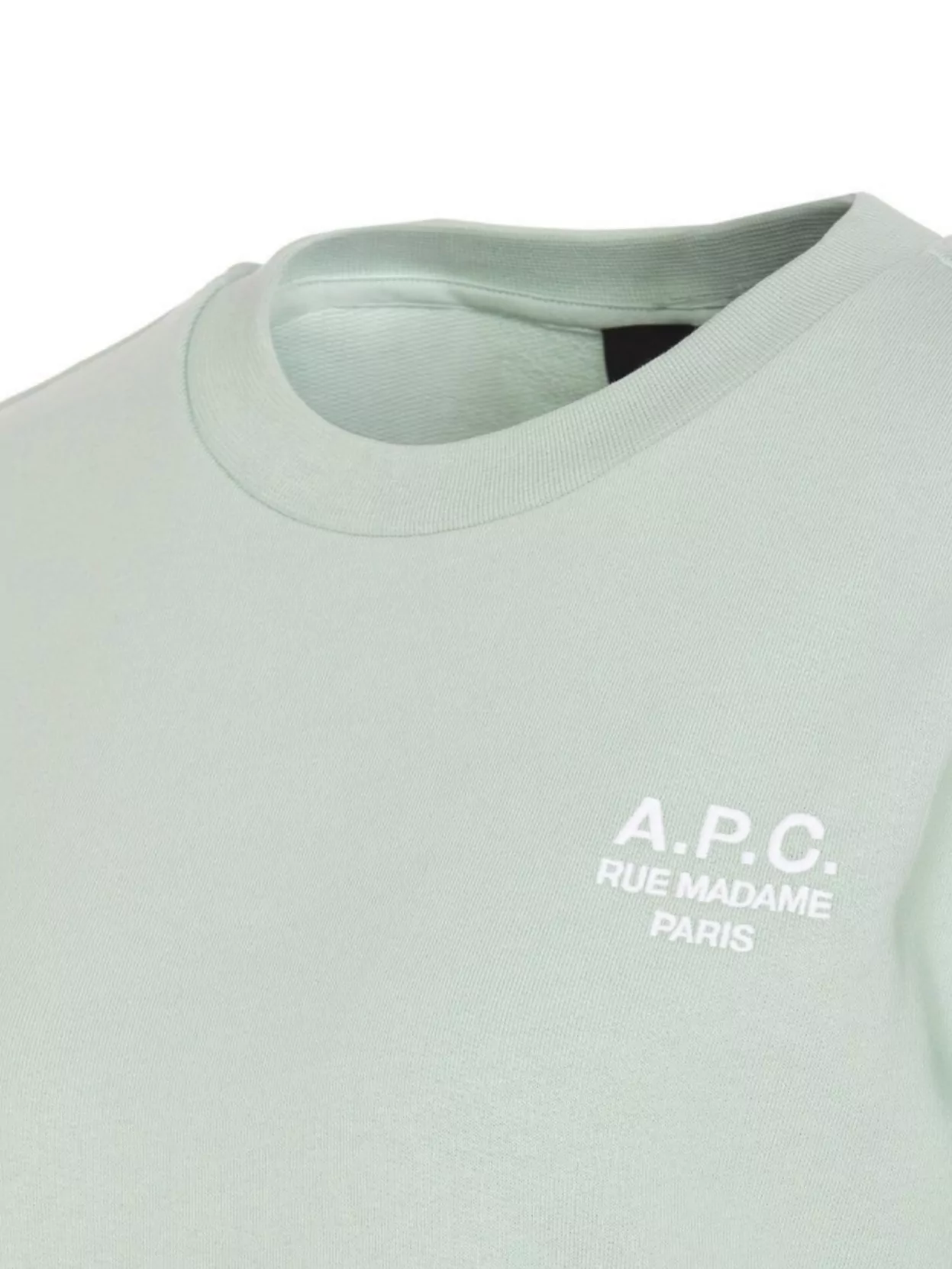 Apc A.p.c. Rue Madame Logo Embroidered Crewneck Sweatshirt