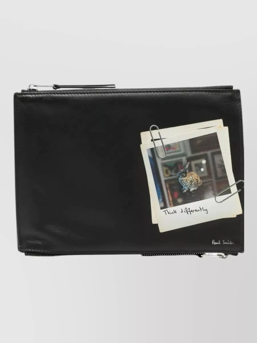 Paul Smith leather travel pouch