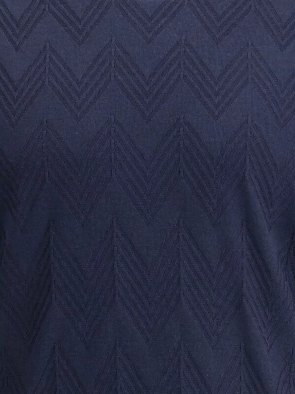 Missoni Knit T-Shirt Chevron Pattern