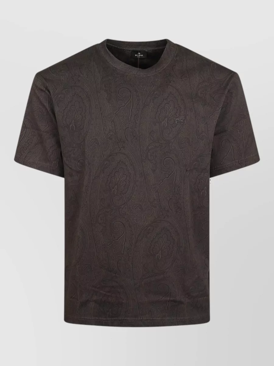 Etro cotton crew-neck t-shirt