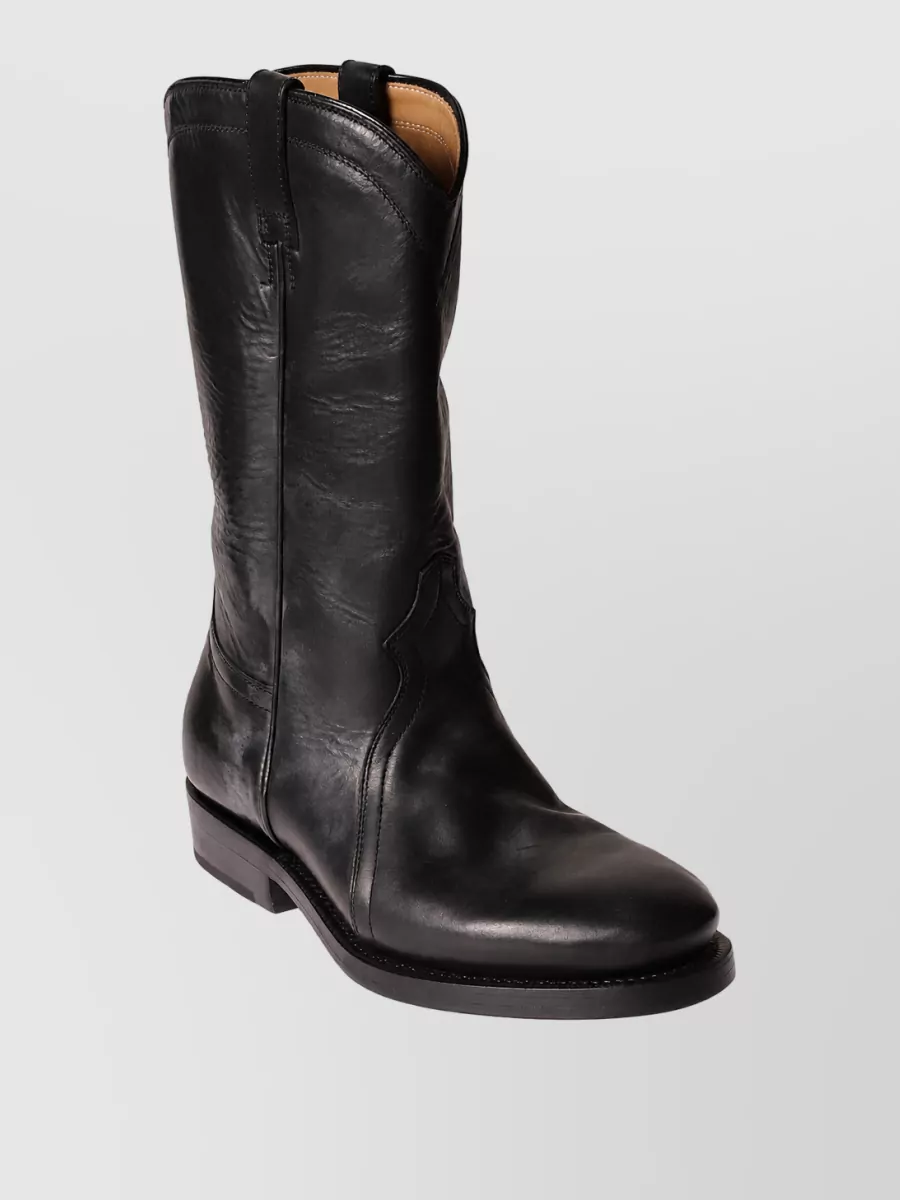 Jil Sander leather ankle boots