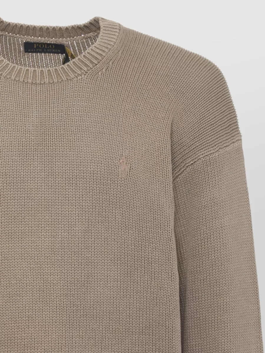 Ralph Lauren Wool Crew Neck Sweater Long Sleeves